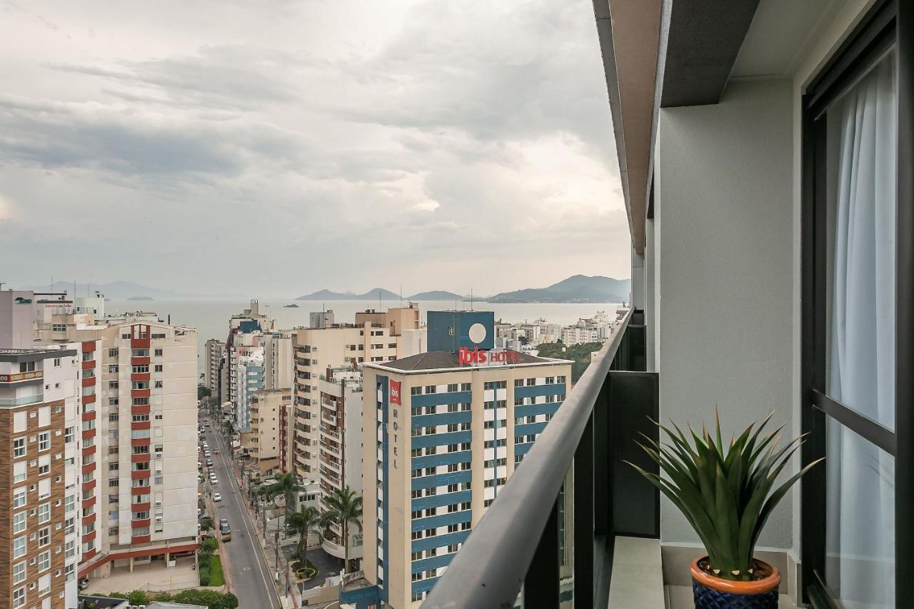 Apartamento Wi-fi 500mb | Vista-mar Com Foodhall #ca47 Florianópolis